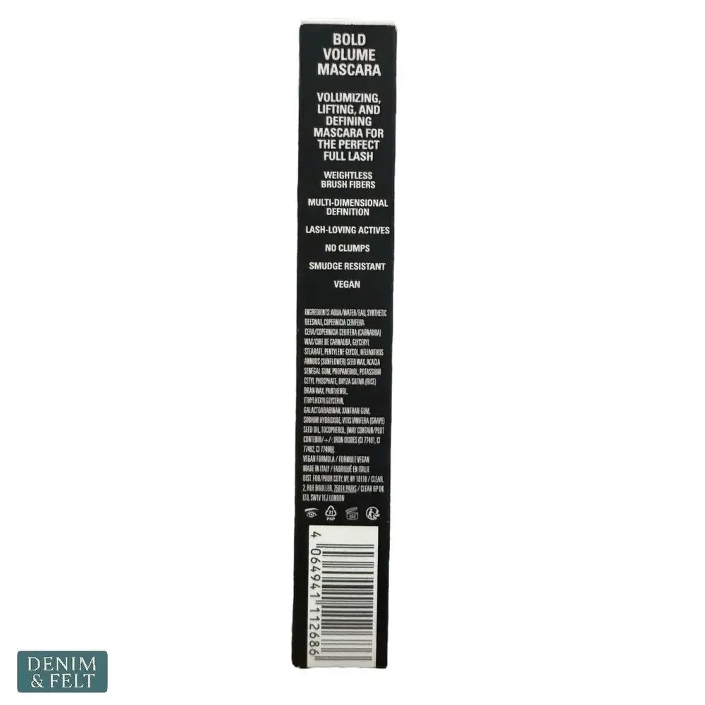 Kylie Cosmetics Kylash Volume Mascara Extra Black 0.41oz Clean Vegan Formula NEW